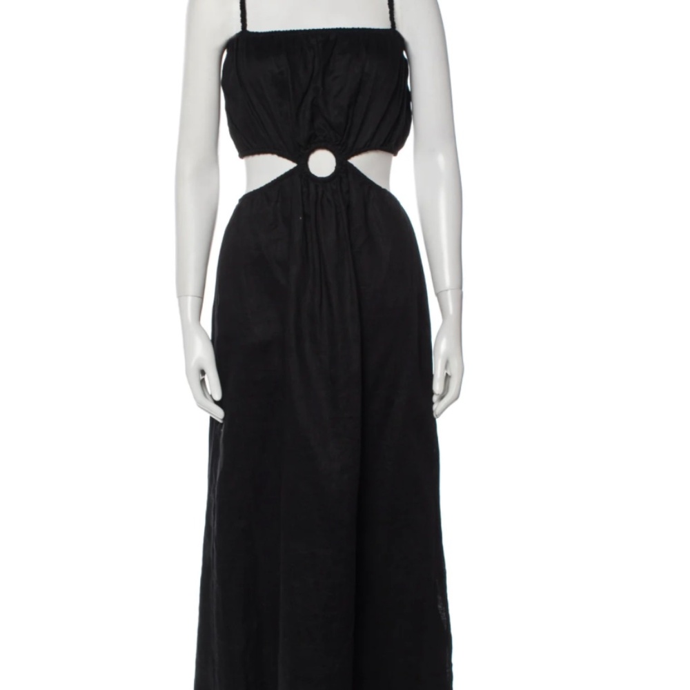 FAITHFULL THE BRAND Square Neckline Long Dress w/ Tags